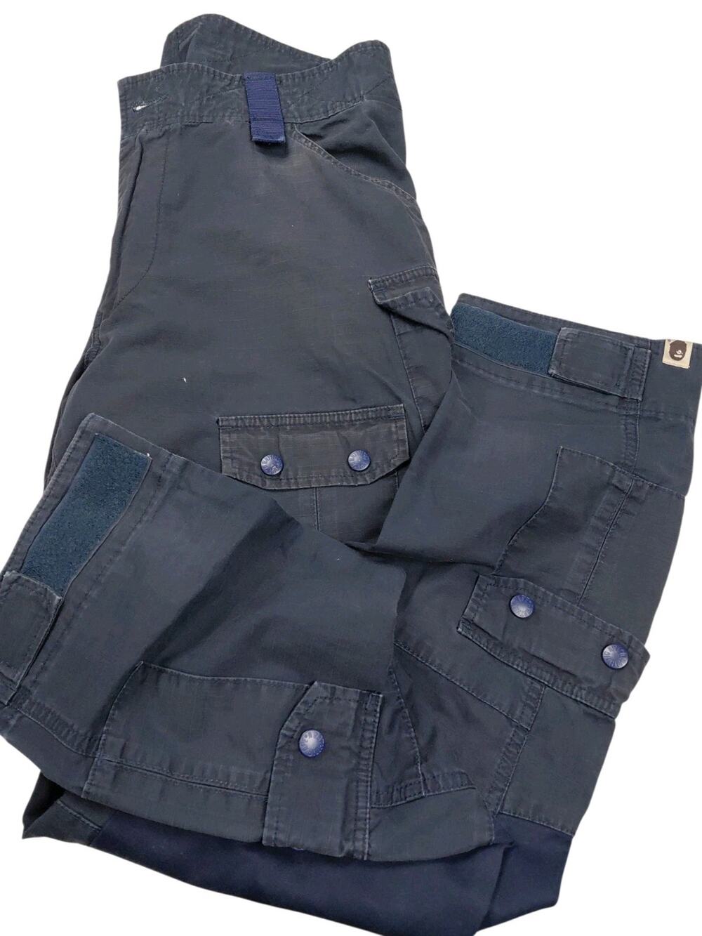A Bathing Ape Aape Utility Cargo Multipocket Military Ripstop Men's SZ S 32/33